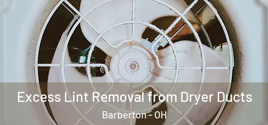  Excess Lint Removal from Dryer Ducts Barberton - OH